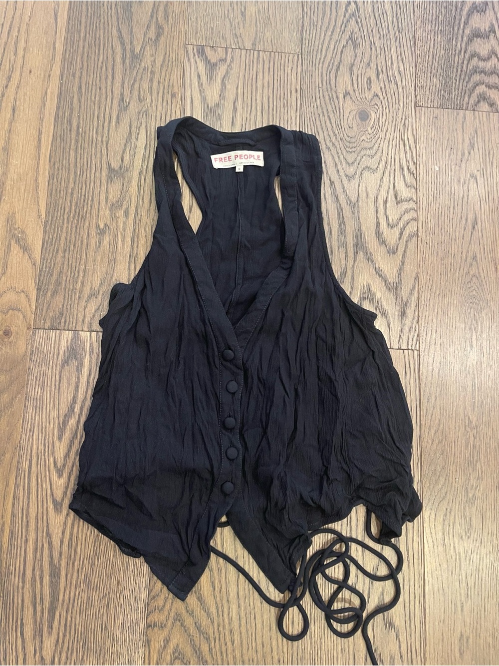 Free People Vest Waist Belt M Medium